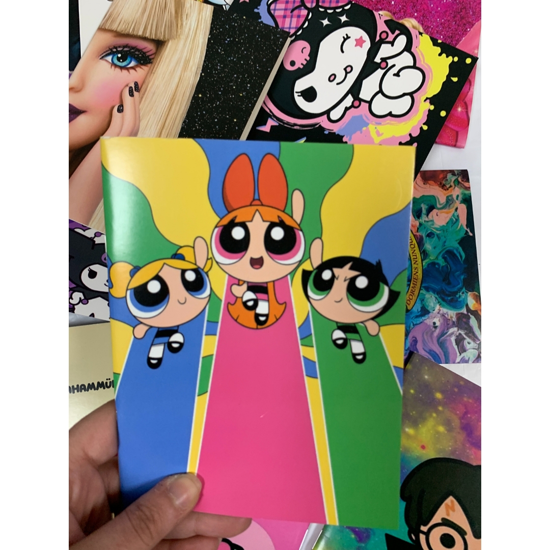 Toptan%20A6%20Tel%20Dikiş%20Defter%20Powerpuff%20Girl