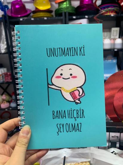 Toptan Esprili Spiralli Çizgili Defter