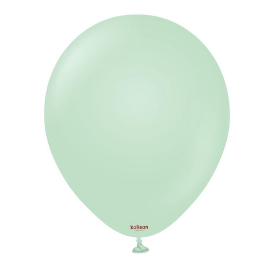 Toptan Kalisan 12’’ Makaron Mint Yeşili Balon 100lü