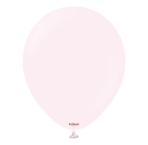 Toptan Kalisan 12’’ Makaron Pale Pembe Balon 100lü