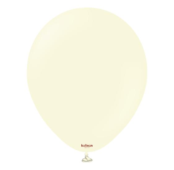 Toptan Kalisan 12’’ Makaron Pale Sarı Balon 100lü