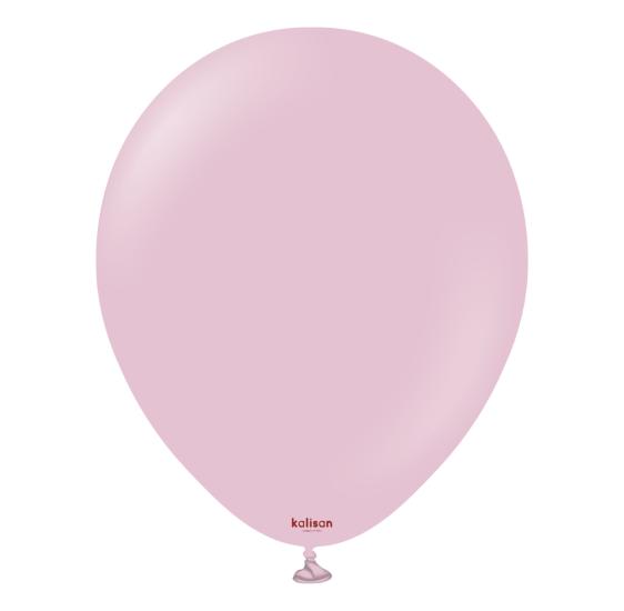 Toptan Kalisan 12’’ Retro Toz Pembe Balon 100lü