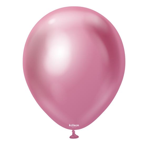 Toptan Kalisan 12’’ Krom Pembe Balon 50li