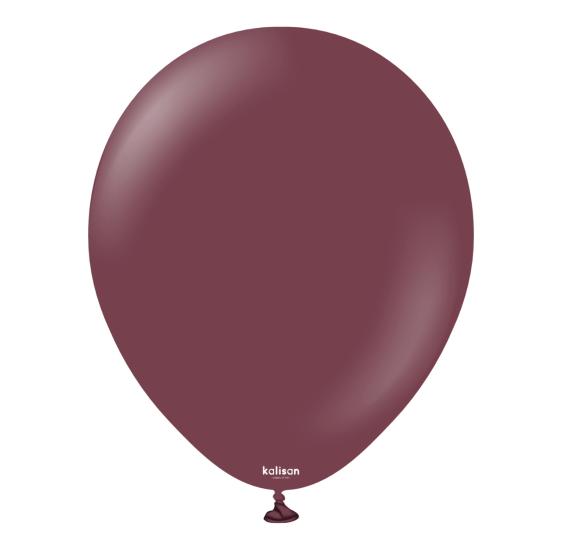 Toptan Kalisan 12’’ Bordo Balon 100lü