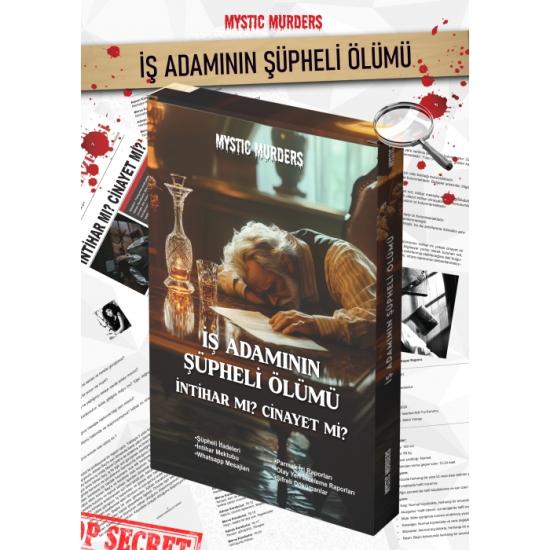 Toptan Dedektif Cinayet Çözme Oyunu-İş Adamının Şüpheli Ölümü