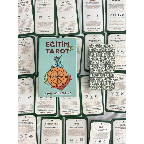 Toptan 78 Kartlı Eğitim Tarot Kartı