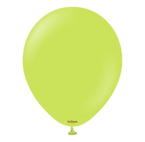 Toptan Kalisan 12’’ Limon Yeşili Balon 100lü