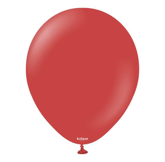 Toptan Kalisan 12’’ Deep Red Balon 100lü