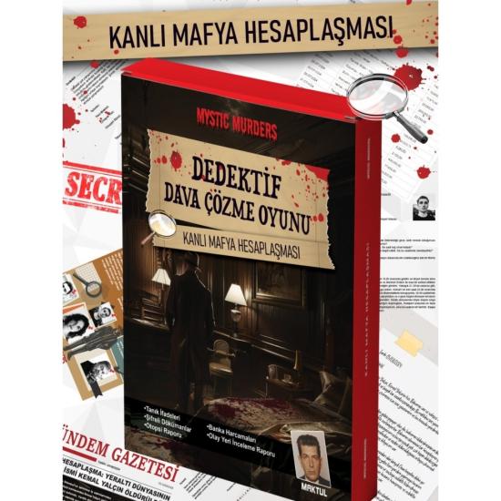 Toptan Dedektif Cinayet Çözme Oyunu-Kanlı Mafya Hesaplaşması