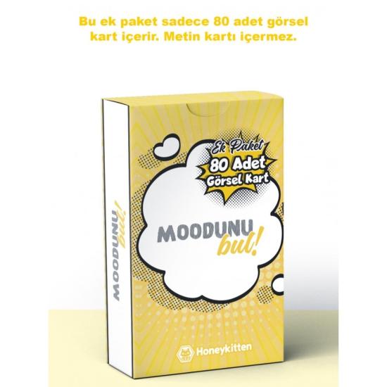 Toptan Moodunu Bul-Görsel Ek Paket Kart Oyunu